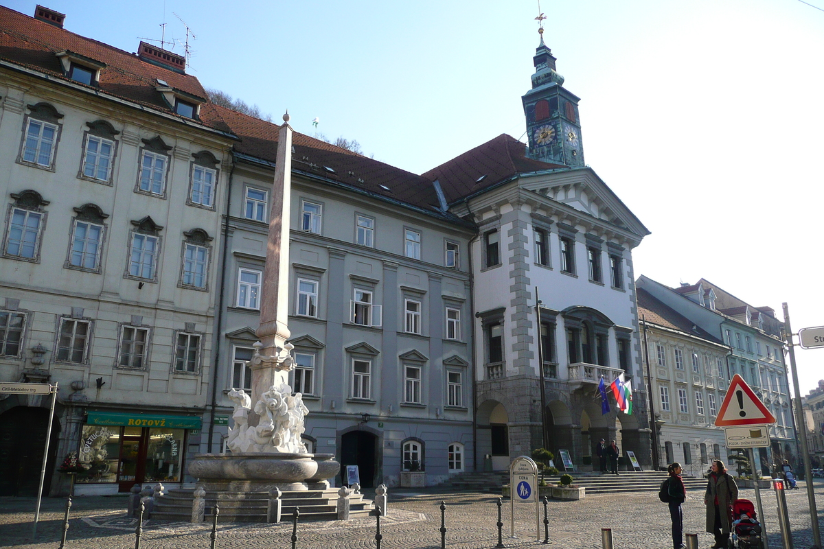 照片 斯洛文尼亚(Slovenia) 卢布尔雅那(Ljubljana) 历史中心(Historic Centre) 2008-01 85