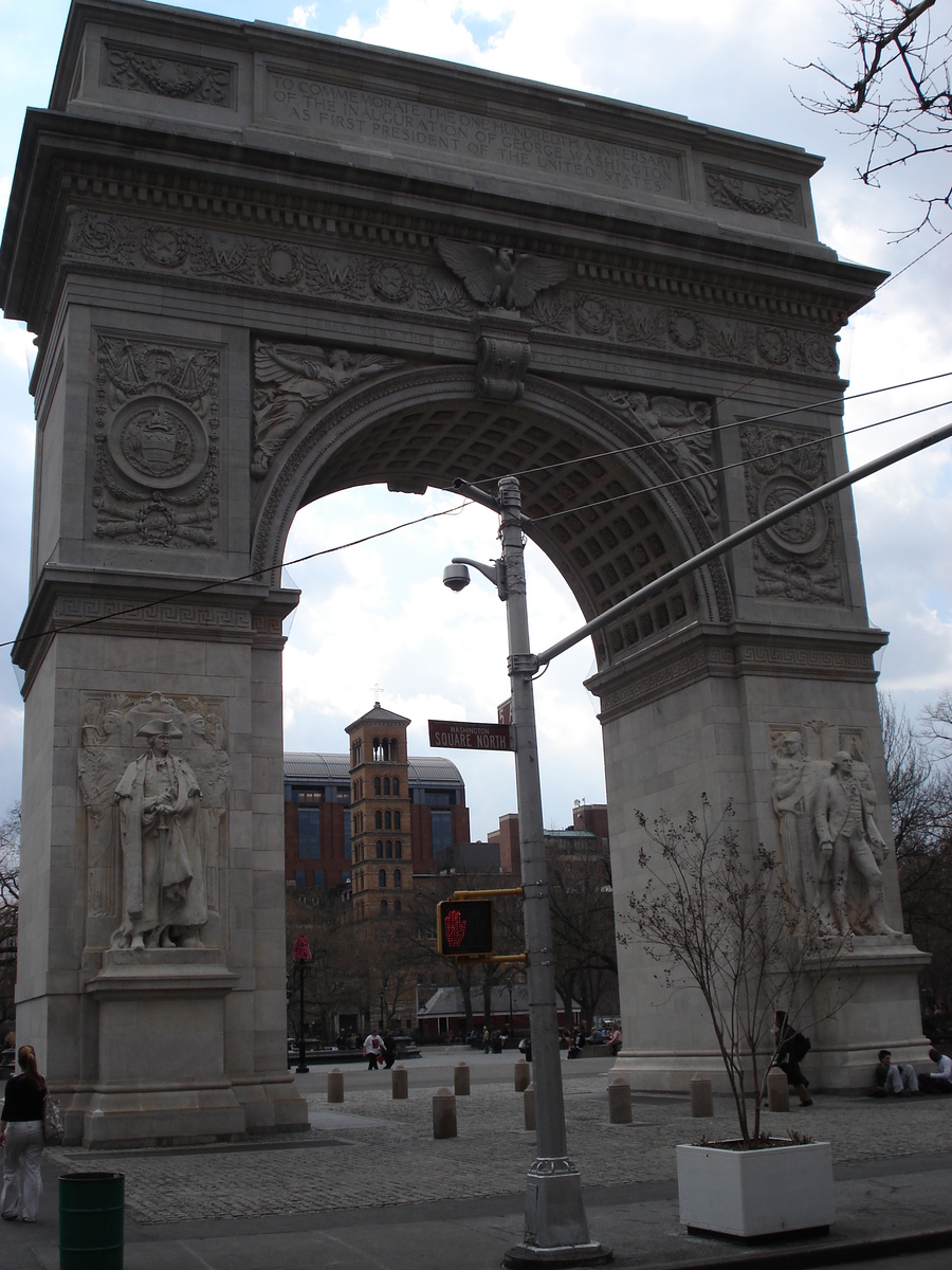 照片 美国(United States) 纽约(New York) 华盛顿广场(Washington Square) 2006-03 2