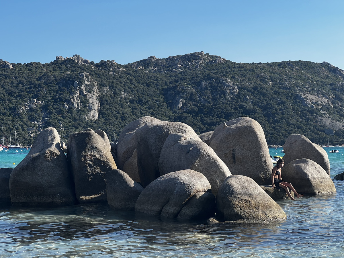 照片 法国(France) 科西嘉岛(Corsica) 圣朱莉亚海滩(Santa Giulia Beach) 2022-07 30