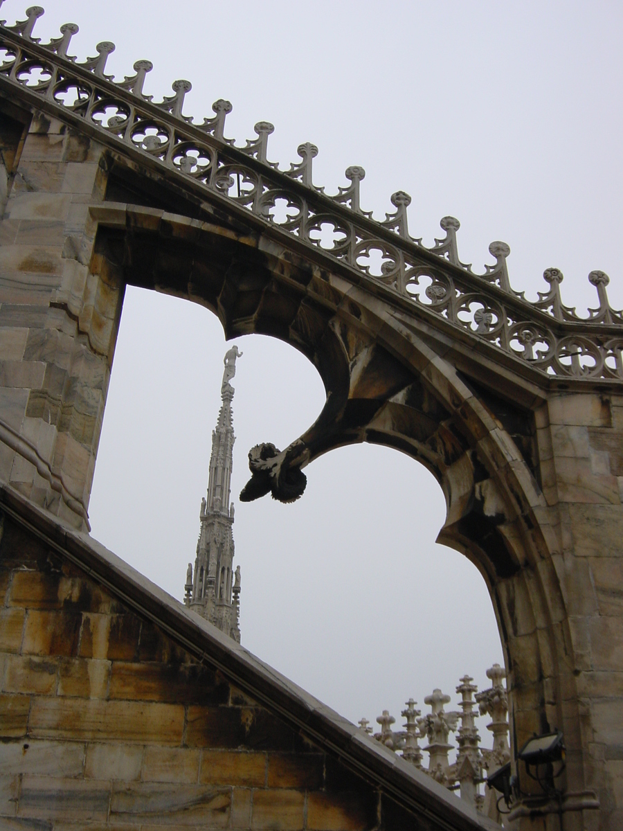 照片 意大利(Italy) 米兰(Milan) 大教堂(Duomo) 2001-10 27