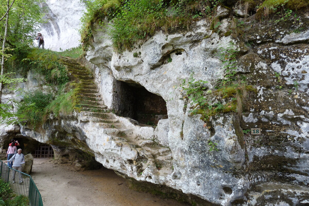 照片 法国(France) 圣克里斯托夫岩(La Roque St Christophe) 2010-08 48