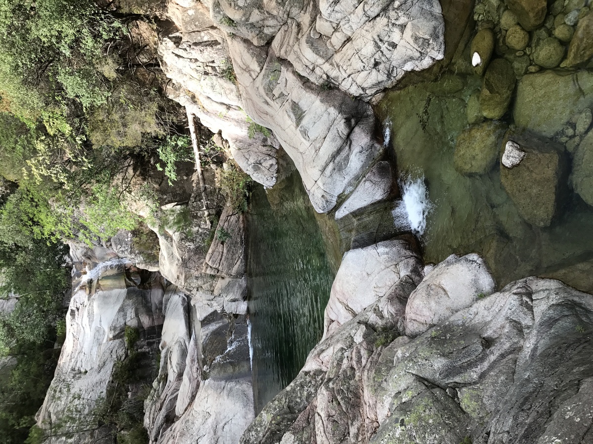 照片 法国(France) 科西嘉岛(Corsica) 普尔卡拉恰瀑布(Cascades de Purcaraccia) 2017-09 6