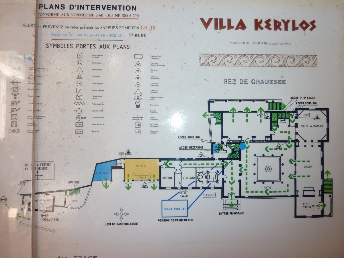 照片 法国(France) 滨海博略(Beaulieu sur Mer) 克里洛斯别墅(Villa Kerylos) 2009-05 2