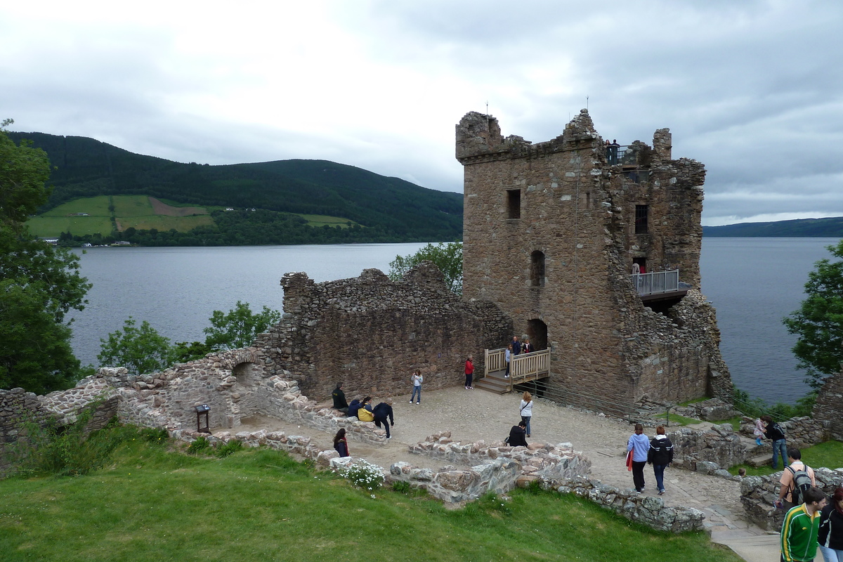 照片 英国(United Kingdom) 苏格兰(Scotland) 厄克特城堡（尼斯湖）(Urquhart Castle (Loch Ness)) 2011-07 13