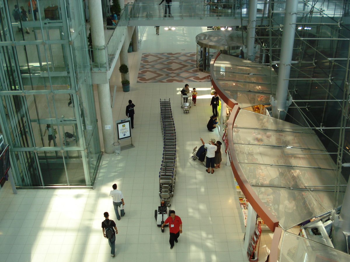 照片 泰国(Thailand) 曼谷(Bangkok) 素万那普机场(Suvarnabhumi Airport) 2007-02 73