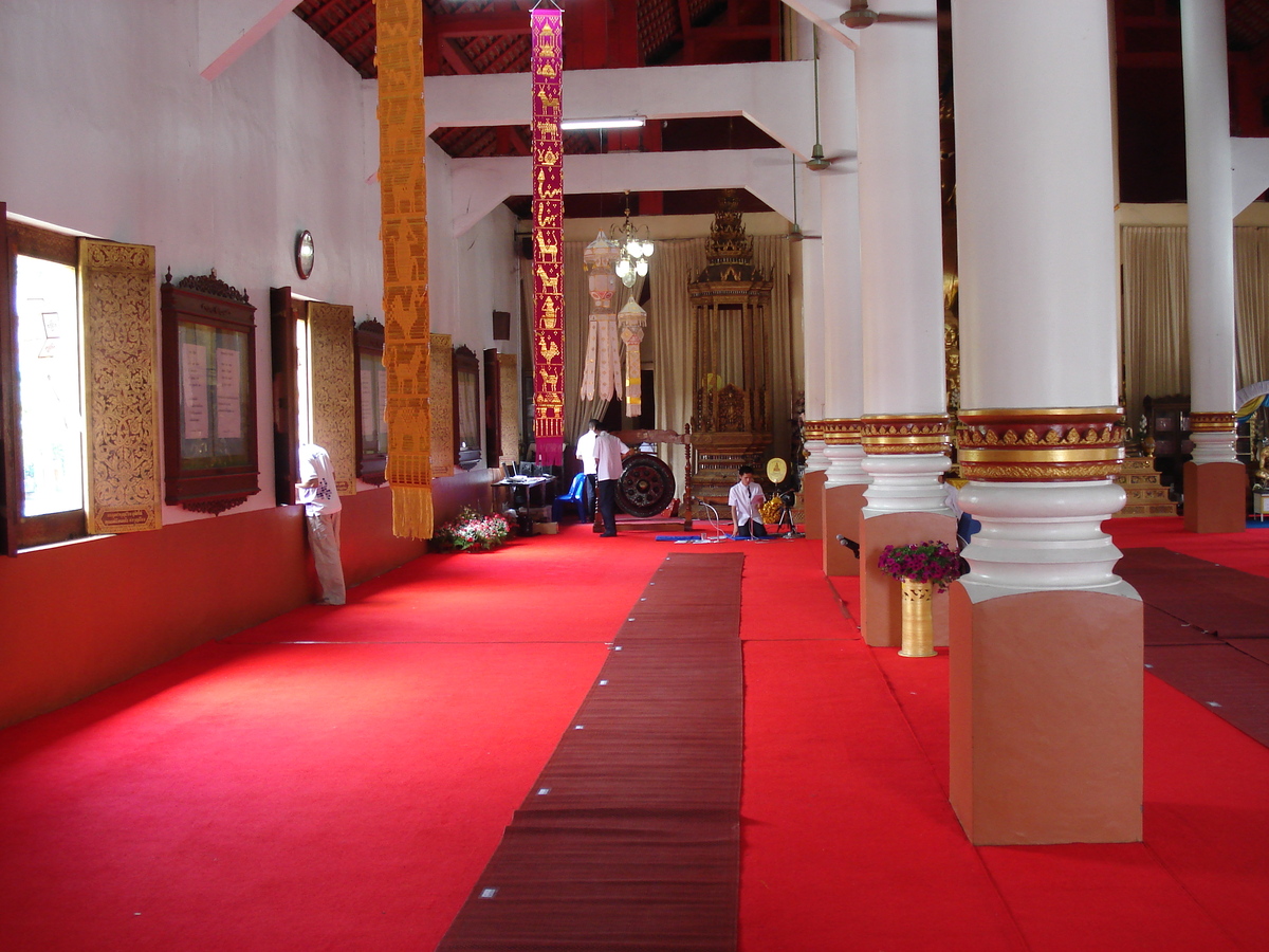 照片 泰国(Thailand) 清迈(Chiang Mai) 护城河内(Inside Canal) 帕辛寺(Wat Phra Sing temple) 2006-04 26