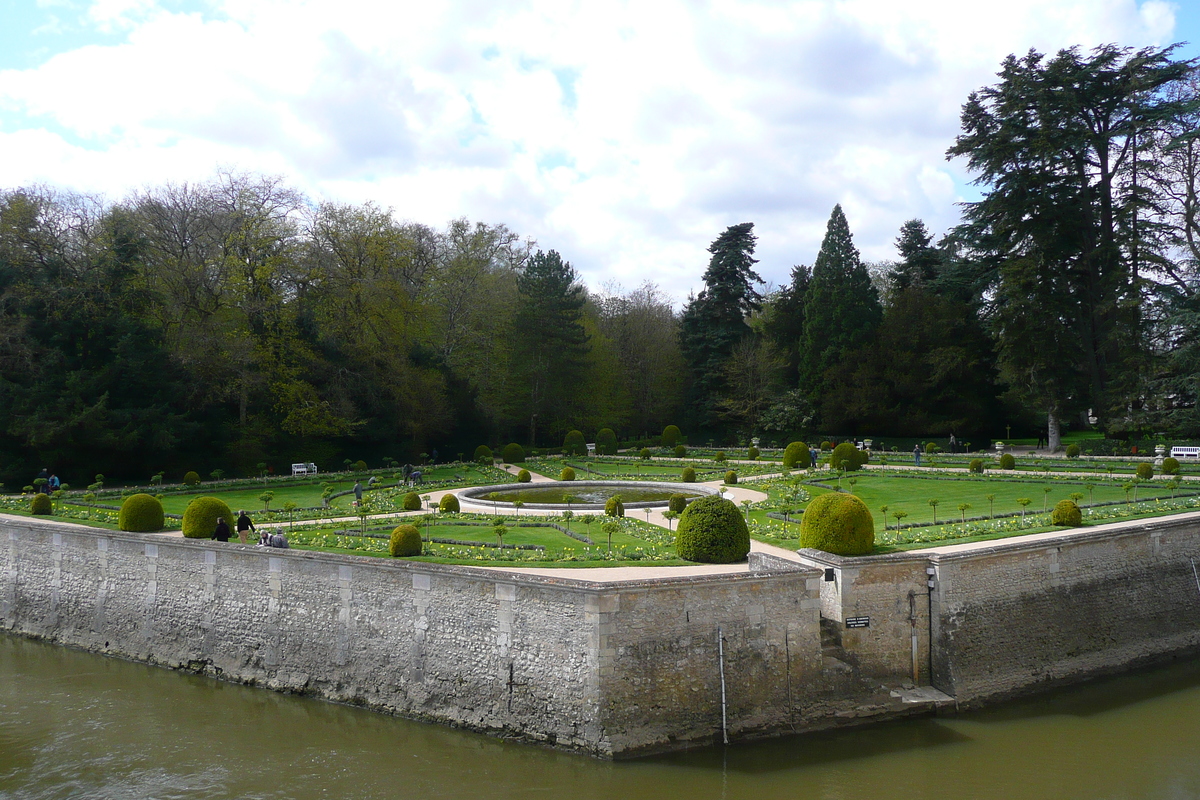 照片 法国(France) 舍农索城堡(Chenonceau Castle) 舍农索城堡花园(Gardens of Chenonceau) 2008-04 93