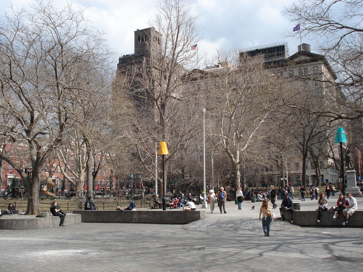 照片 美国(United States) 纽约(New York) 华盛顿广场(Washington Square) 2006-03 0
