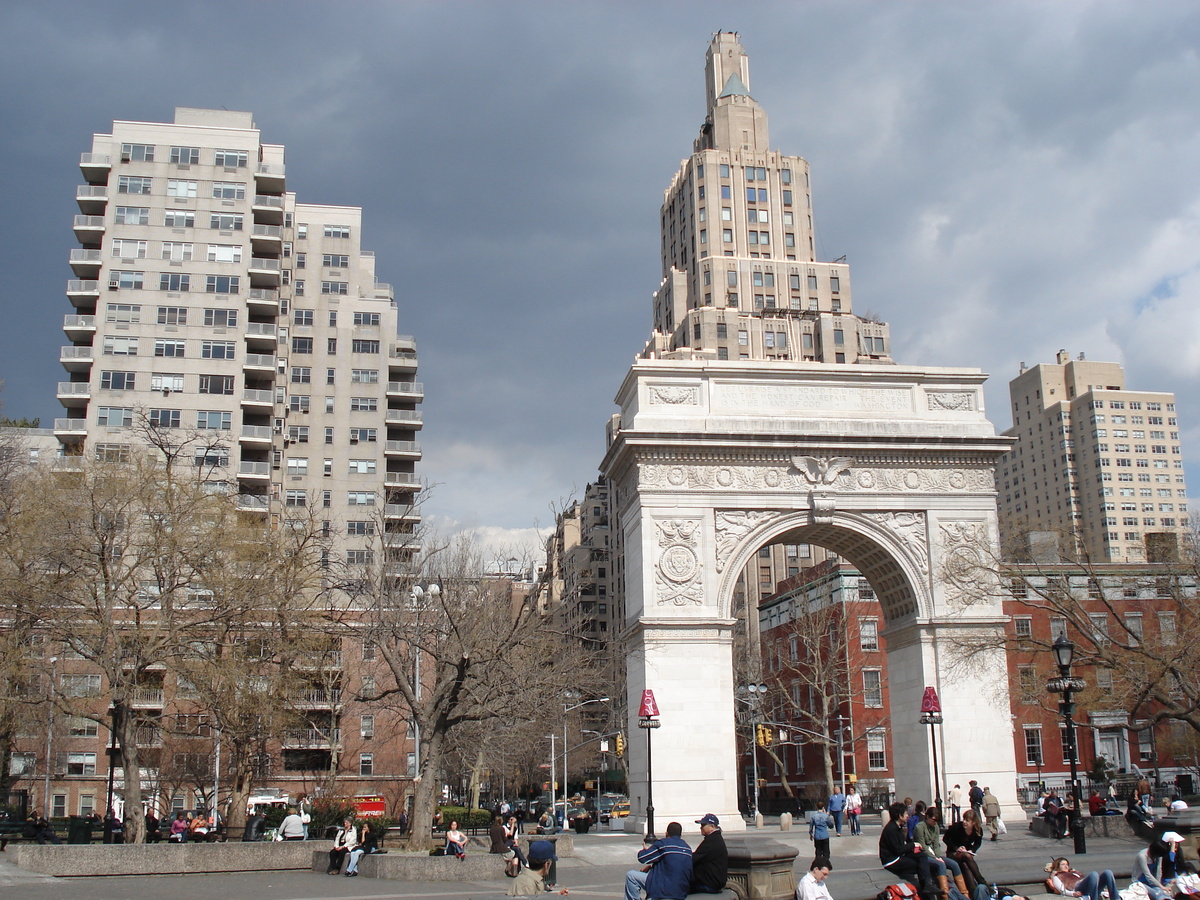 照片 美国(United States) 纽约(New York) 华盛顿广场(Washington Square) 2006-03 1
