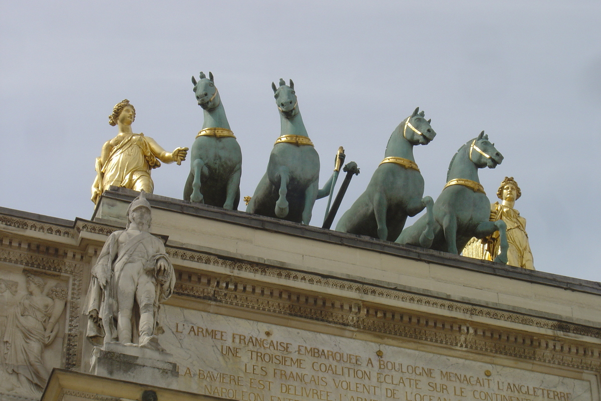 照片 法国(France) 巴黎(Paris) 卢浮宫卡鲁塞尔花园(Louvre Carrousel Garden) 2007-05 79