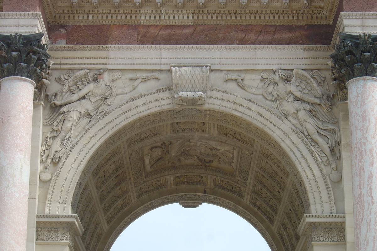 照片 法国(France) 巴黎(Paris) 卢浮宫卡鲁塞尔花园(Louvre Carrousel Garden) 2007-05 10