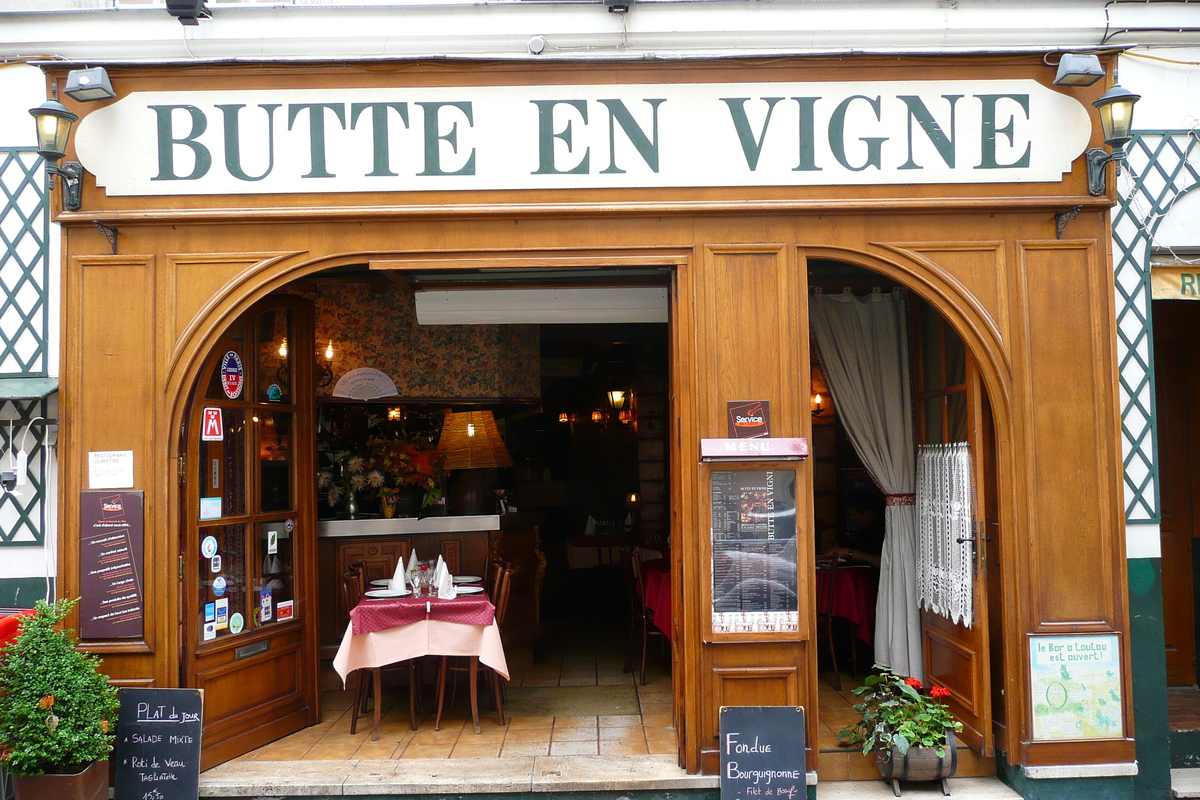 照片 法国(France) 巴黎(Paris) 蒙马特(Montmartre) 2007-06 24