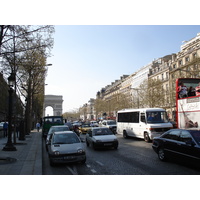 照片 法国(France) 巴黎(Paris) 香榭丽舍大街(Champs Elysees) 2006-04 29