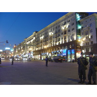 照片 俄罗斯(Russia) 莫斯科(Moscow) 特维尔大街(Tverskaya Street) 2005-04 5