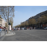 照片 法国(France) 巴黎(Paris) 香榭丽舍大街(Champs Elysees) 2006-04 23