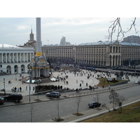 照片 乌克兰(Ukraine) 基辅(Kiev) 赫雷夏蒂克大街(Kreschatyk Street) 2007-03 21