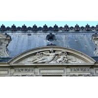 照片 法国(France) 巴黎(Paris) 卢浮宫(Louvre) 卢浮宫临河立面(Riverside facade of Louvre) 2007-07 23
