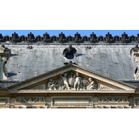 照片 法国(France) 巴黎(Paris) 卢浮宫(Louvre) 卢浮宫临河立面(Riverside facade of Louvre) 2007-07 52