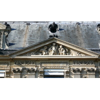 照片 法国(France) 巴黎(Paris) 卢浮宫(Louvre) 卢浮宫临河立面(Riverside facade of Louvre) 2007-07 70