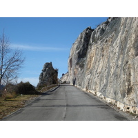 照片 法国(France) 库尔瑟古勒至格雷奥利耶雪场公路(Coursegoule to Greolieres les neiges road) 2007-01 17