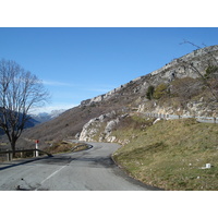 照片 法国(France) 库尔瑟古勒至格雷奥利耶雪场公路(Coursegoule to Greolieres les neiges road) 2007-01 80