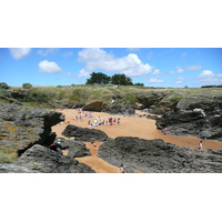 照片 法国(France) 波尔尼克(Pornic) 池塘海滩(Plage de l'etang) 2007-07 37