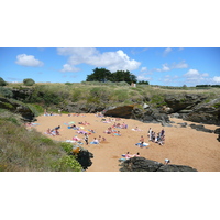 照片 法国(France) 波尔尼克(Pornic) 池塘海滩(Plage de l'etang) 2007-07 36