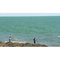 照片 法国(France) 波尔尼克(Pornic) 池塘海滩(Plage de l'etang) 2007-07 19