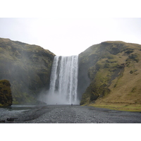照片 冰岛(Iceland) 斯科加瀑布(Skogafoss) 2003-03 10