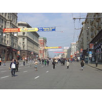照片 俄罗斯(Russia) 莫斯科(Moscow) 特维尔大街(Tverskaya Street) 2005-04 83