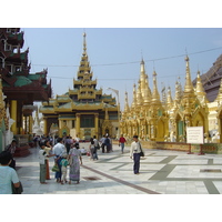 照片 缅甸(Myanmar) 仰光(Yangon) 仰光大金塔(Shwedagon Pagoda) 2005-01 24