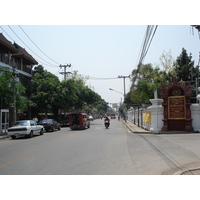 照片 泰国(Thailand) 清迈(Chiang Mai) 护城河内(Inside Canal) 契迪龙寺(Wat Chediluang Varaviharn temple) 2006-04 0