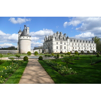 照片 法国(France) 舍农索城堡(Chenonceau Castle) 舍农索城堡花园(Gardens of Chenonceau) 2008-04 67