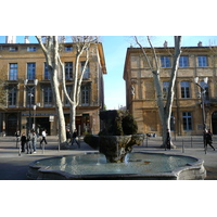 照片 法国(France) 普罗旺斯地区艾克斯(Aix en Provence) 米拉波林荫大道(Cours Mirabeau) 2008-04 20