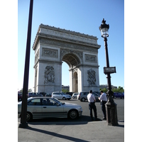 照片 法国(France) 巴黎(Paris) 星形广场和凯旋门(Etoile and Arc de Triomphe) 2007-05 102