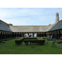 照片 法国(France) 圣米歇尔山(Mont St Michel) 圣米歇尔山修道院回廊(Mont St Michel Abbey Cloister) 2010-04 83