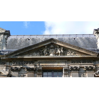 照片 法国(France) 巴黎(Paris) 卢浮宫(Louvre) 卢浮宫临河立面(Riverside facade of Louvre) 2007-07 24