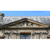照片 法国(France) 巴黎(Paris) 卢浮宫(Louvre) 卢浮宫临河立面(Riverside facade of Louvre) 2007-07 55