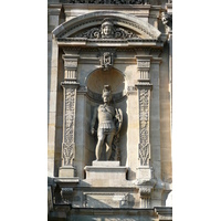 照片 法国(France) 巴黎(Paris) 卢浮宫(Louvre) 卢浮宫临河立面(Riverside facade of Louvre) 2007-07 18