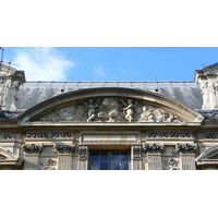 照片 法国(France) 巴黎(Paris) 卢浮宫(Louvre) 卢浮宫临河立面(Riverside facade of Louvre) 2007-07 65