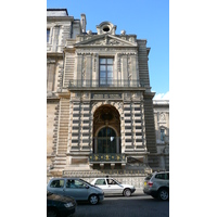 照片 法国(France) 巴黎(Paris) 卢浮宫(Louvre) 卢浮宫临河立面(Riverside facade of Louvre) 2007-07 34