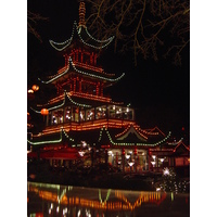 照片 丹麦(Denmark) 哥本哈根(Copenhagen) 蒂沃利公园(Tivoli Park) 2004-11 18