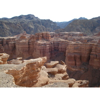 照片 哈萨克斯坦(Kazakhstan) 恰伦峡谷(Charyn Canyon) 2007-03 22