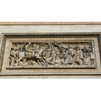 照片 法国(France) 巴黎(Paris) 星形广场和凯旋门(Etoile and Arc de Triomphe) 2007-06 14