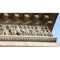 照片 法国(France) 巴黎(Paris) 星形广场和凯旋门(Etoile and Arc de Triomphe) 2007-06 26