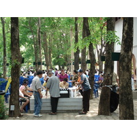 照片 泰国(Thailand) 清迈(Chiang Mai) 护城河内(Inside Canal) 帕辛寺(Wat Phra Sing temple) 2006-04 10
