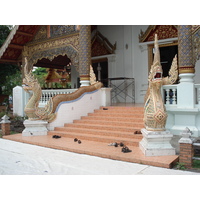 照片 泰国(Thailand) 清迈(Chiang Mai) 护城河内(Inside Canal) 帕辛寺(Wat Phra Sing temple) 2006-04 25