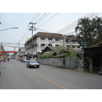 照片 泰国(Thailand) 清迈(Chiang Mai) 护城河内(Inside Canal) 三兰路(Sam Lan Road) 2006-04 16