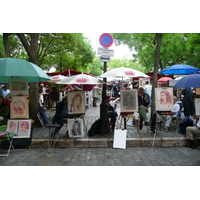 照片 法国(France) 巴黎(Paris) 小丘广场(Place du Tertre) 2007-06 0