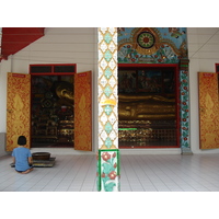 照片 泰国(Thailand) 清迈(Chiang Mai) 护城河内(Inside Canal) 门银岗寺(Wat Mun Ngeun Khong temple) 2006-04 5